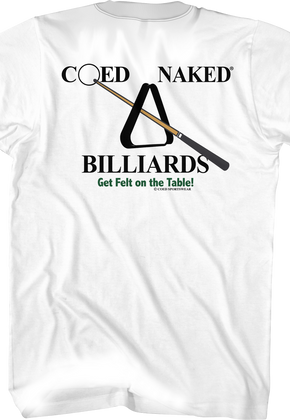 Billiards Coed Naked T-Shirt