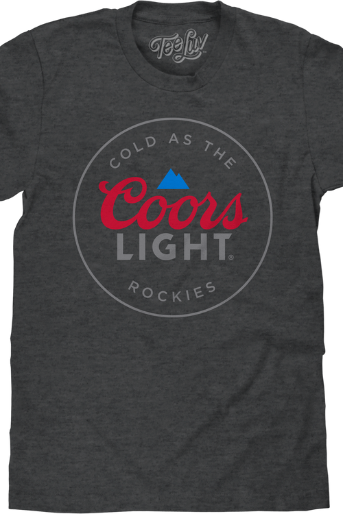 Cold As The Rockies Coors Light T-Shirtmain product image