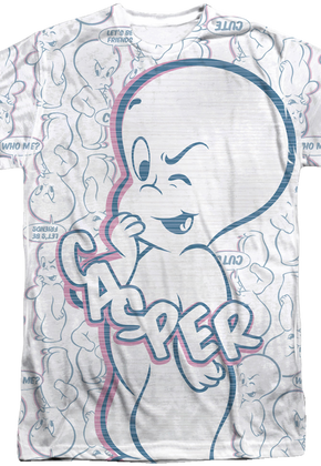 Collage Casper the Friendly Ghost T-Shirt
