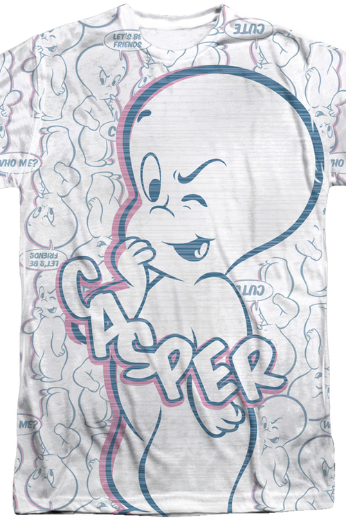 Collage Casper the Friendly Ghost T-Shirtmain product image