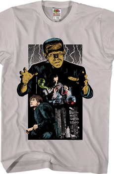 Collage Frankenstein T-Shirt