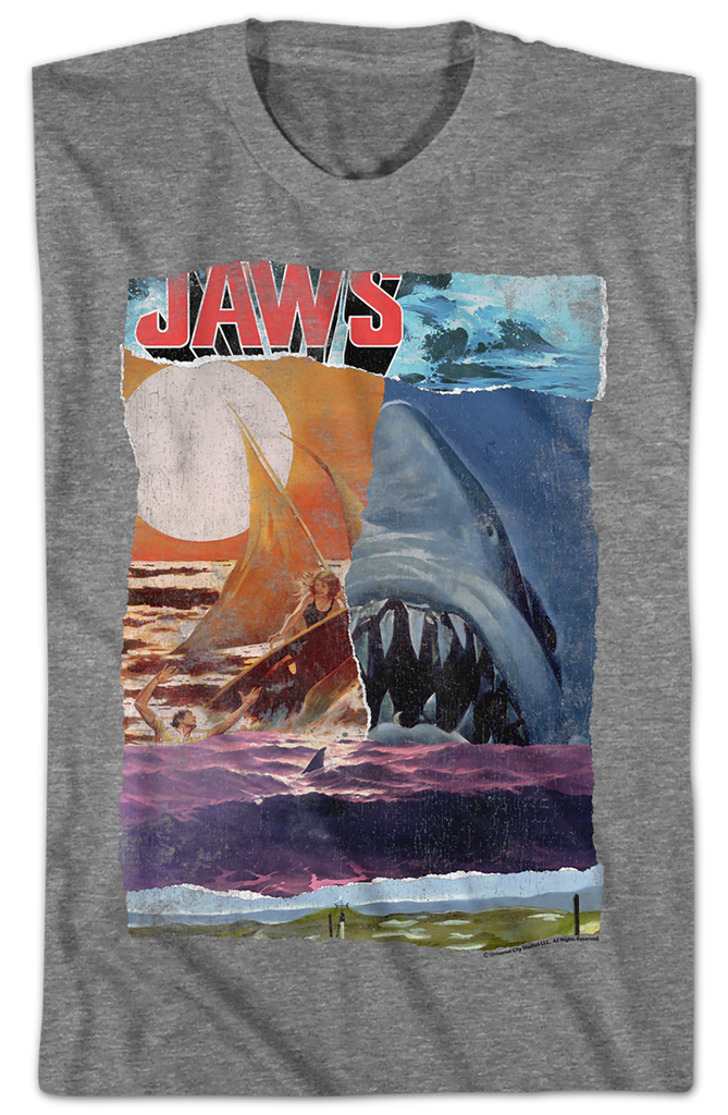Collage Jaws T Shirt