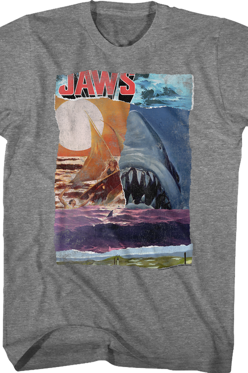 Collage Jaws T-Shirtmain product image