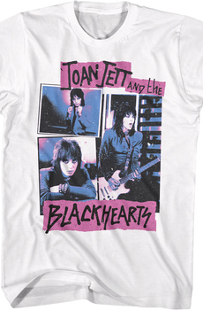 Collage Joan Jett And The Blackhearts T-Shirt