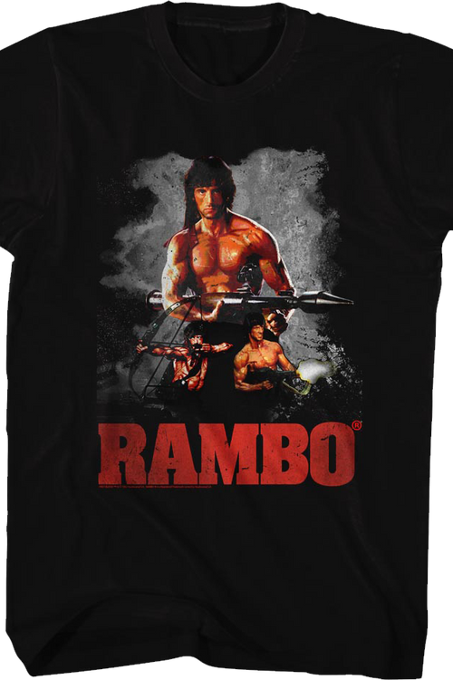 Collage Rambo T-Shirtmain product image