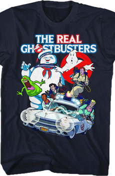 Collage Real Ghostbusters T-Shirt