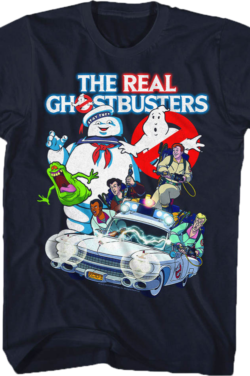 Collage Real Ghostbusters T-Shirtmain product image