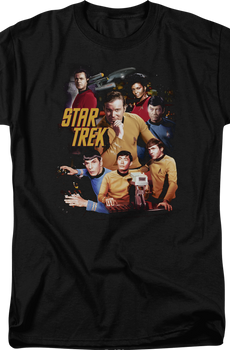 Collage Star Trek T-Shirt