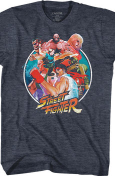 Collage Street Fighter T-Shirt