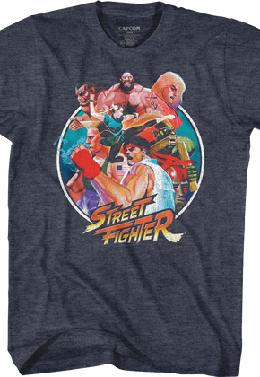 Collage Street Fighter T-Shirt