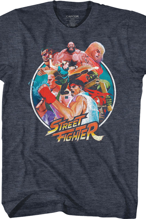 Collage Street Fighter T-Shirtmain product image