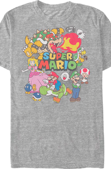 Collage Super Mario Bros. T-Shirt