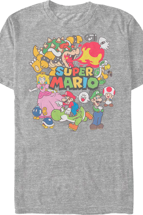 Collage Super Mario Bros. T-Shirtmain product image