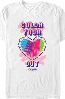 Color Your Heart Out Crayola T-Shirt