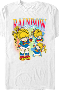 Colorful Collage Rainbow Brite T-Shirt