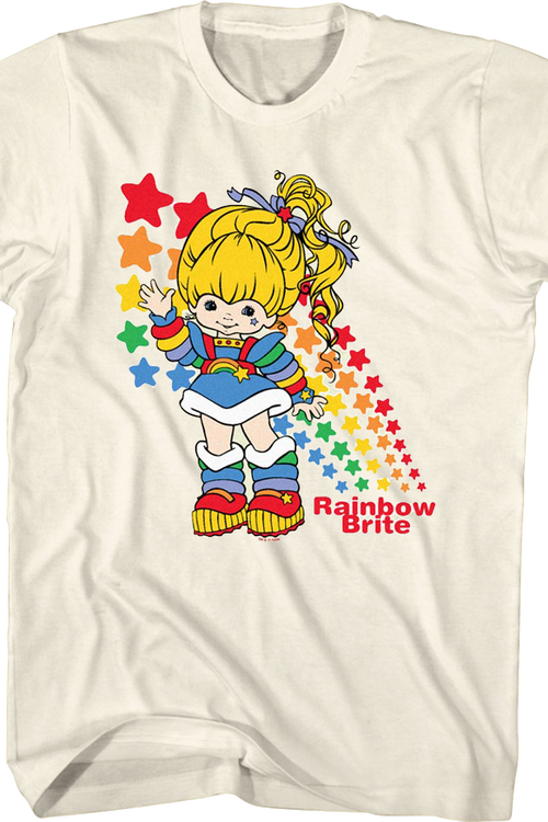Colorful Stars Rainbow Brite T-Shirtmain product image