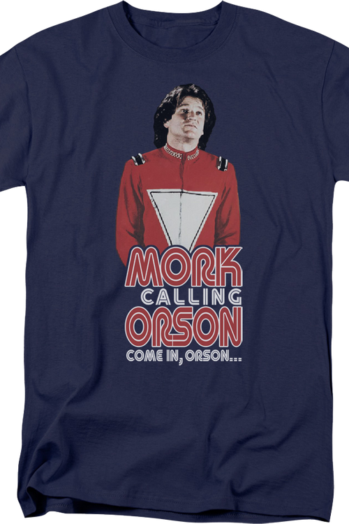 Come In Orson Mork And Mindy T-Shirtmain product image