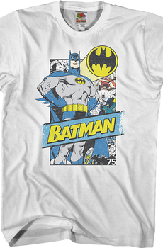 Comic Background Batman T-Shirt