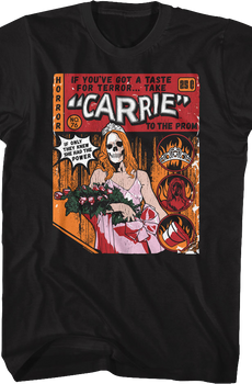 Comic Book Cover Carrie T-Shirt