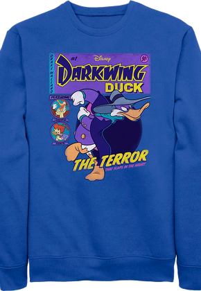 Comic Book Cover Darkwing Duck Sweatshirt