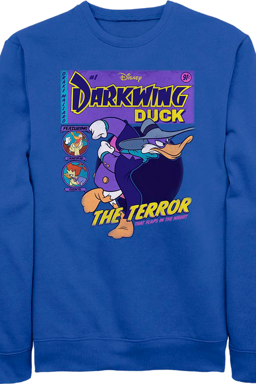 Comic Book Cover Darkwing Duck Sweatshirtmain product image