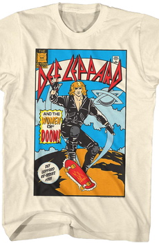 Comic Book Cover Def Leppard T-Shirt