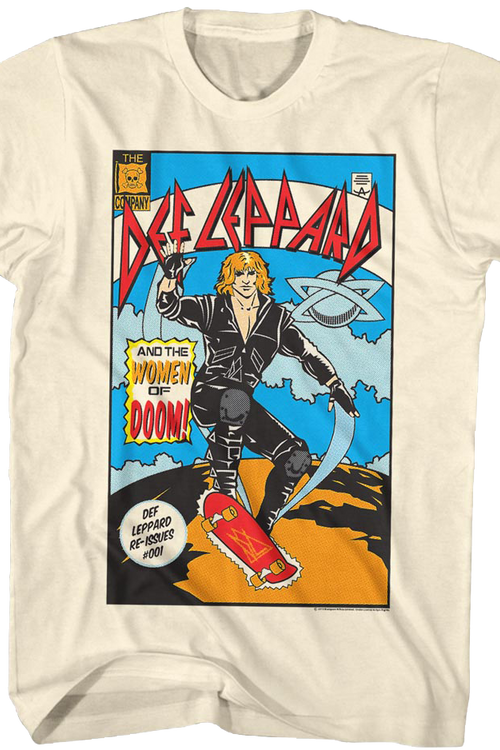 Comic Book Cover Def Leppard T-Shirtmain product image