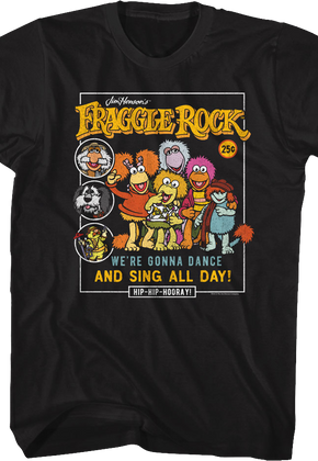 Comic Book Cover Fraggle Rock T-Shirt