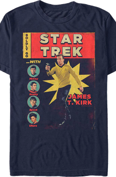 Comic Book Cover Star Trek T-Shirt