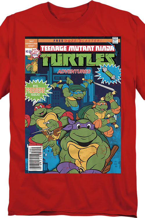 Comic Book Cover Teenage Mutant Ninja Turtles T-Shirtmain product image