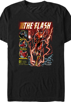 Comic Book Cover The Flash T-Shirt