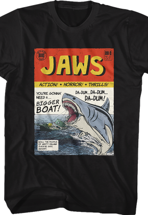 Comic Book Jaws T-Shirt