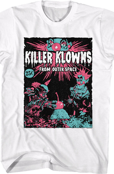 Comic Book Killer Clowns From Outer Space T-Shirt