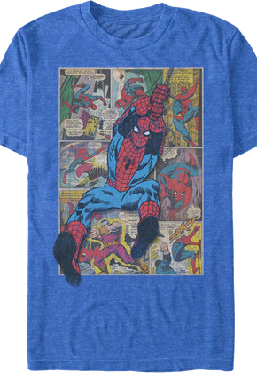 Comic Book Swing Spider-Man T-Shirt