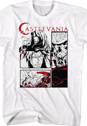 Comic Panels Castlevania T-Shirt