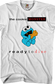 Cookie Monster Ready to Dine Sesame Street T-Shirt