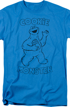 Cookie Monster Snack Sesame Street T-Shirt