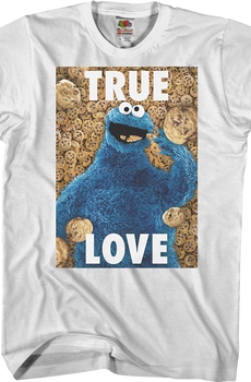 Cookie Monster True Love Sesame Street T-Shirt