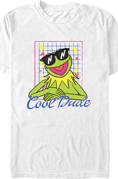 Cool Dude Kermit The Frog Muppets T-Shirt