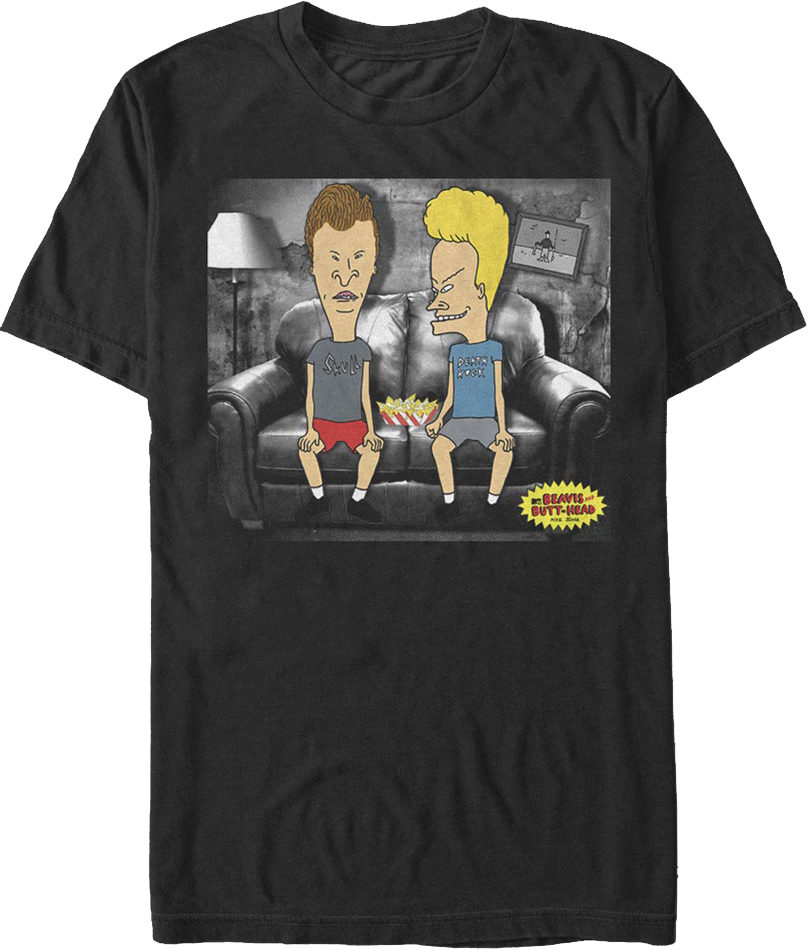 Couch Beavis And Butt-Head T-Shirt