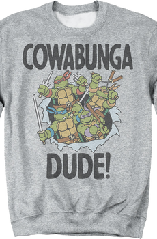 Cowabunga Dude Teenage Mutant Ninja Turtles Sweatshirt
