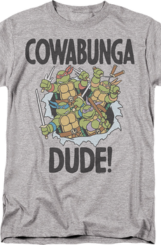 Cowabunga Dude Teenage Mutant Ninja Turtles T-Shirt
