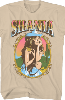 Cowgirl Shania Twain T-Shirt