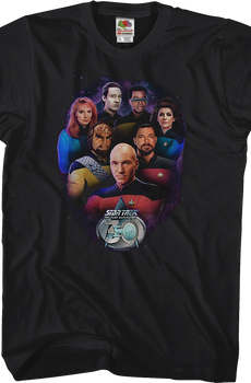 Crew 30th Anniversary Star Trek The Next Generation T-Shirt