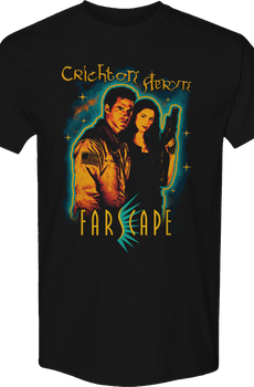 Crichton & Aeryn Farscape T-Shirt