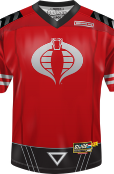 Crimson Guard GI Joe Football Jersey