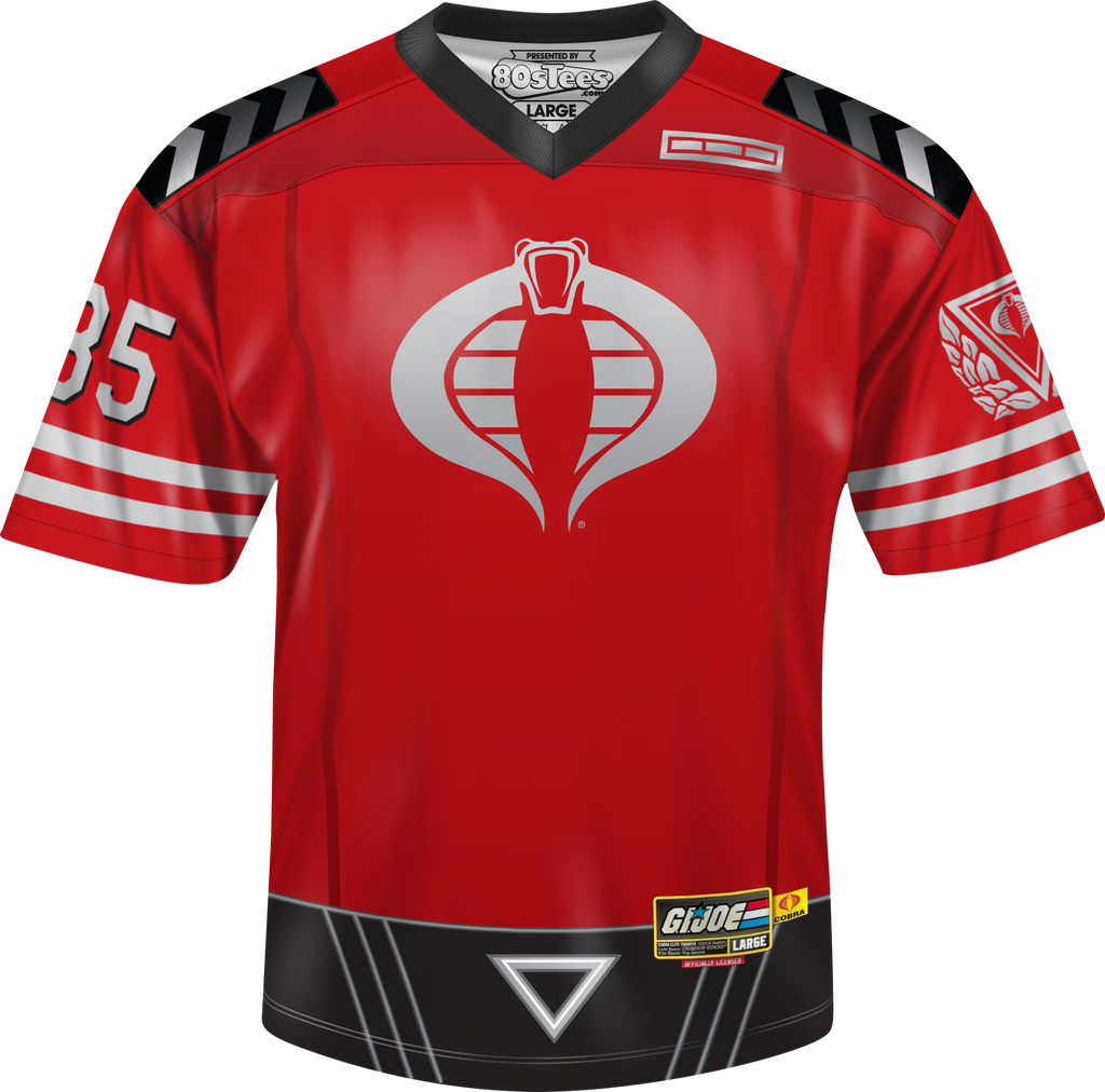 Crimson Guard GI Joe Football Jersey