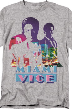 Sonny Crockett & Rico Tubbs Miami Vice T-Shirt