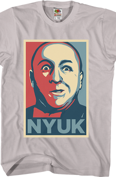 Curly Nyuk Three Stooges T-Shirt