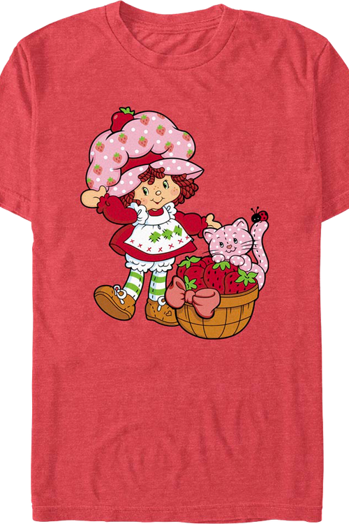 Custard & Strawberry Shortcake T-Shirtmain product image